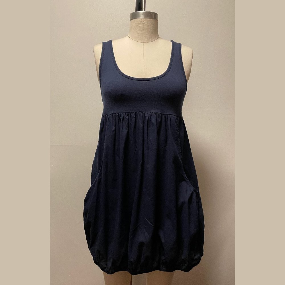 XXI Puff Ball Dress NWOT – Navy Blue Size S